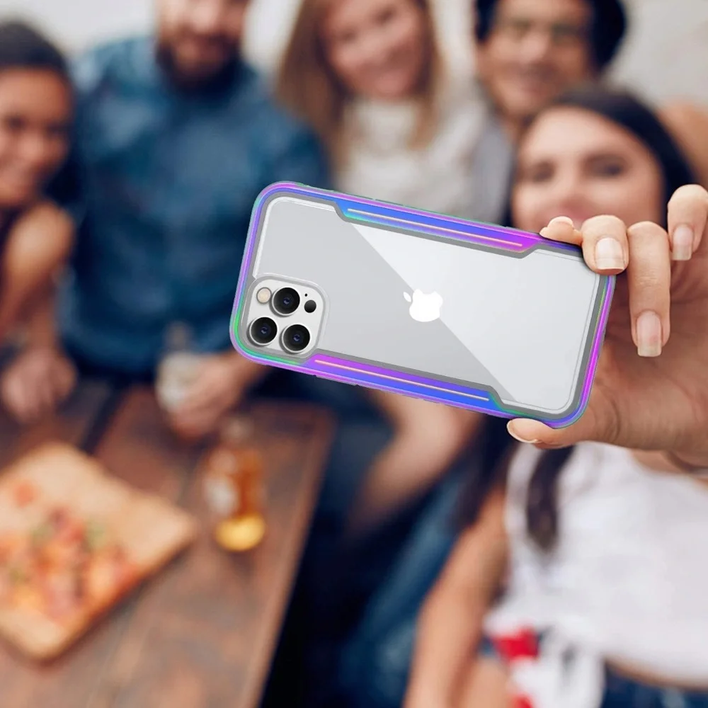 Military grade for iPhone/iPhone 12 Pro Case, Colorful